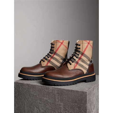 burberry leather boot|Burberry boots for men.